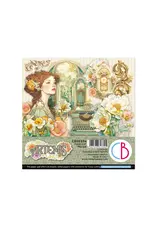 CIAO BELLA CIAO BELLA ARTEMIS 6x6 FUSSY CUT PAPER PAD 24 SHEETS