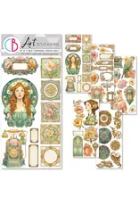 CIAO BELLA CIAO BELLA ARTEMIS TRANSPARENT ADHESIVE SHEETS 5/PK