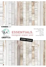 STUDIOLIGHT STUDIOLIGHT CREATIVE CRAFTLAB WHITE WOOD DESIGNER PAPER PAD