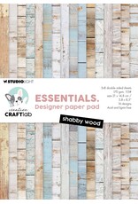 STUDIOLIGHT STUDIOLIGHT CREATIVE CRAFTLAB SHABBY WOOD DESIGNER PAPER PAD