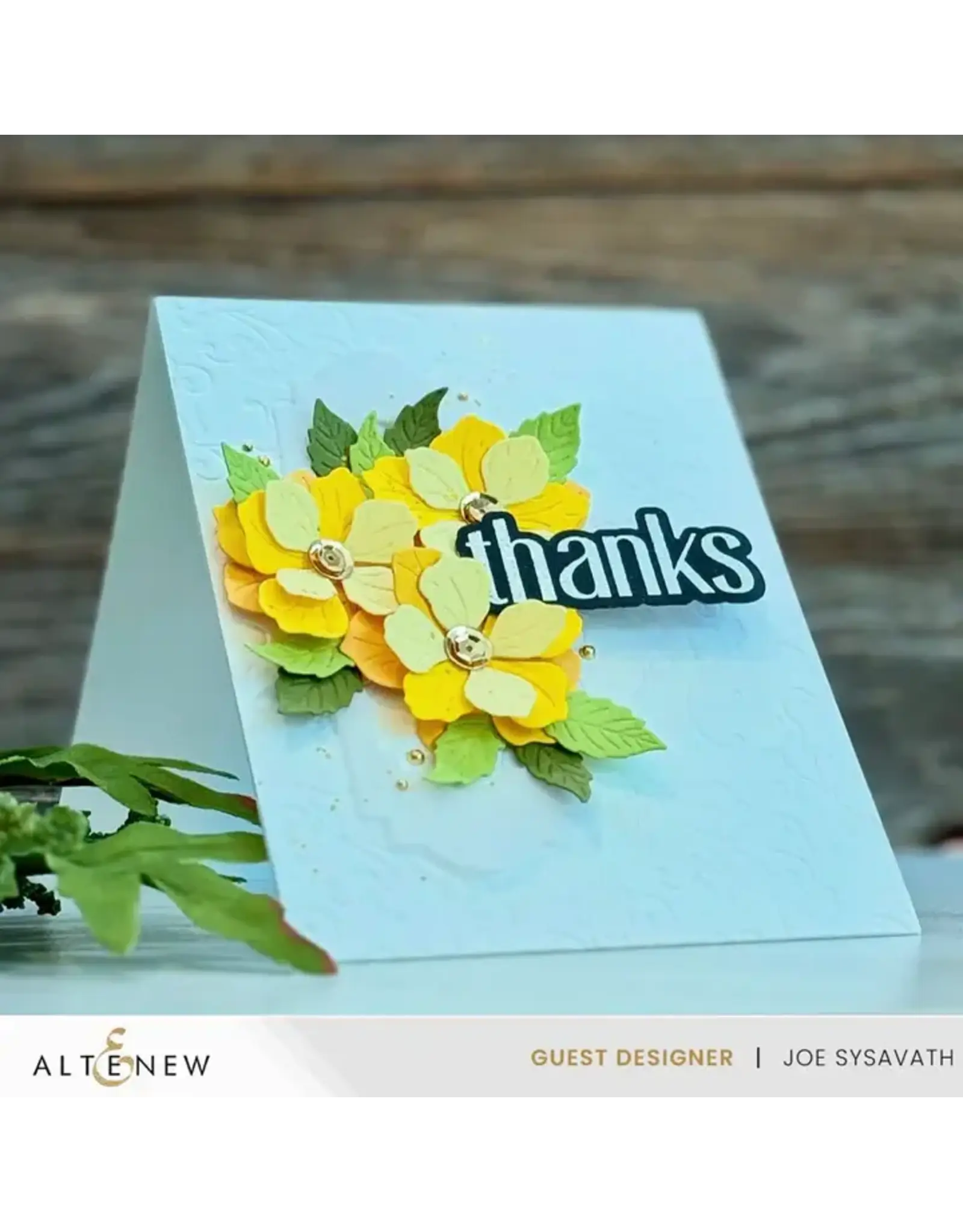 ALTENEW ALTENEW CUTE OPEN ROSE LAYERING DIE SET