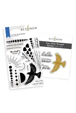 ALTENEW ALTENEW GEO PLAY WREATH BUILDER CLEAR STAMP & DIE SET