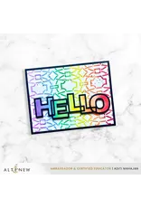 ALTENEW ALTENEW LUXE LATTICE 6x6 BACKGROUND STENCIL