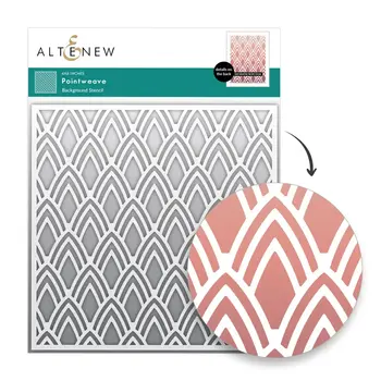 ALTENEW ALTENEW POINTWEAVE 6x6 BACKGROUND STENCIL