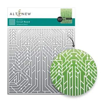 ALTENEW ALTENEW CIRCUIT BOARD 6x6 BACKGROUND STENCIL
