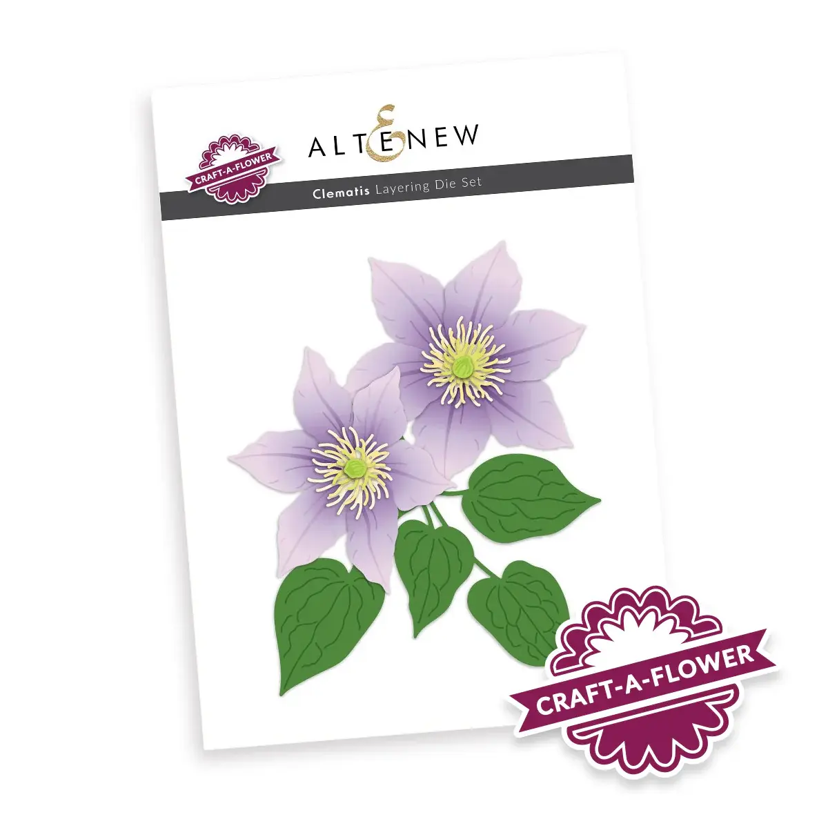 ALTENEW ALTENEW CRAFT-A-FLOWER: CLEMATIS LAYERING DIE SET