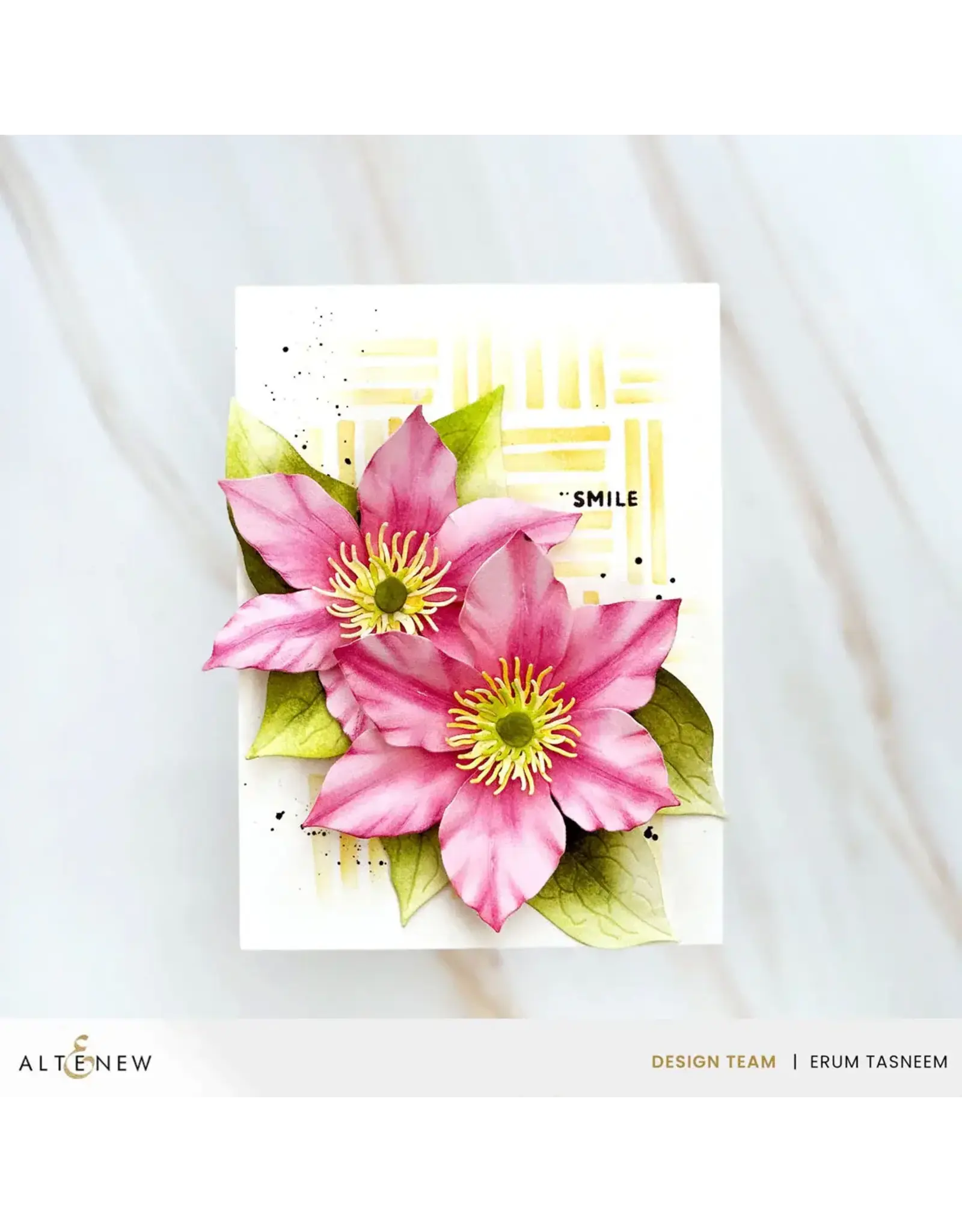 ALTENEW ALTENEW CRAFT-A-FLOWER: CLEMATIS LAYERING DIE SET