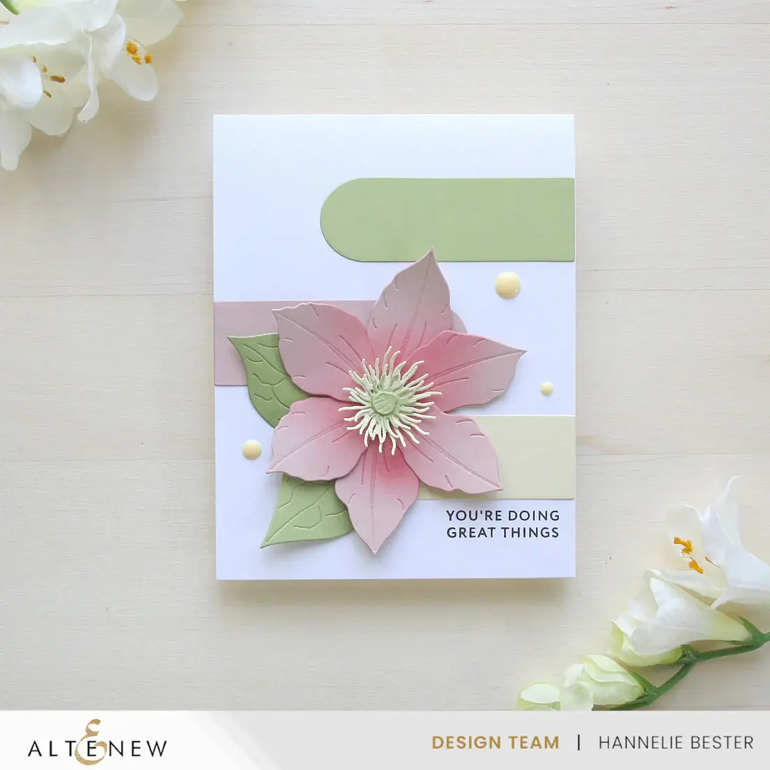 ALTENEW ALTENEW CRAFT-A-FLOWER: CLEMATIS LAYERING DIE SET