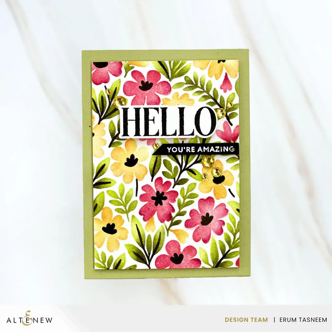 ALTENEW ALTENEW STENCIL ART: STYLED BACKGROUNDS LAYERING STENCIL SET 6/PK