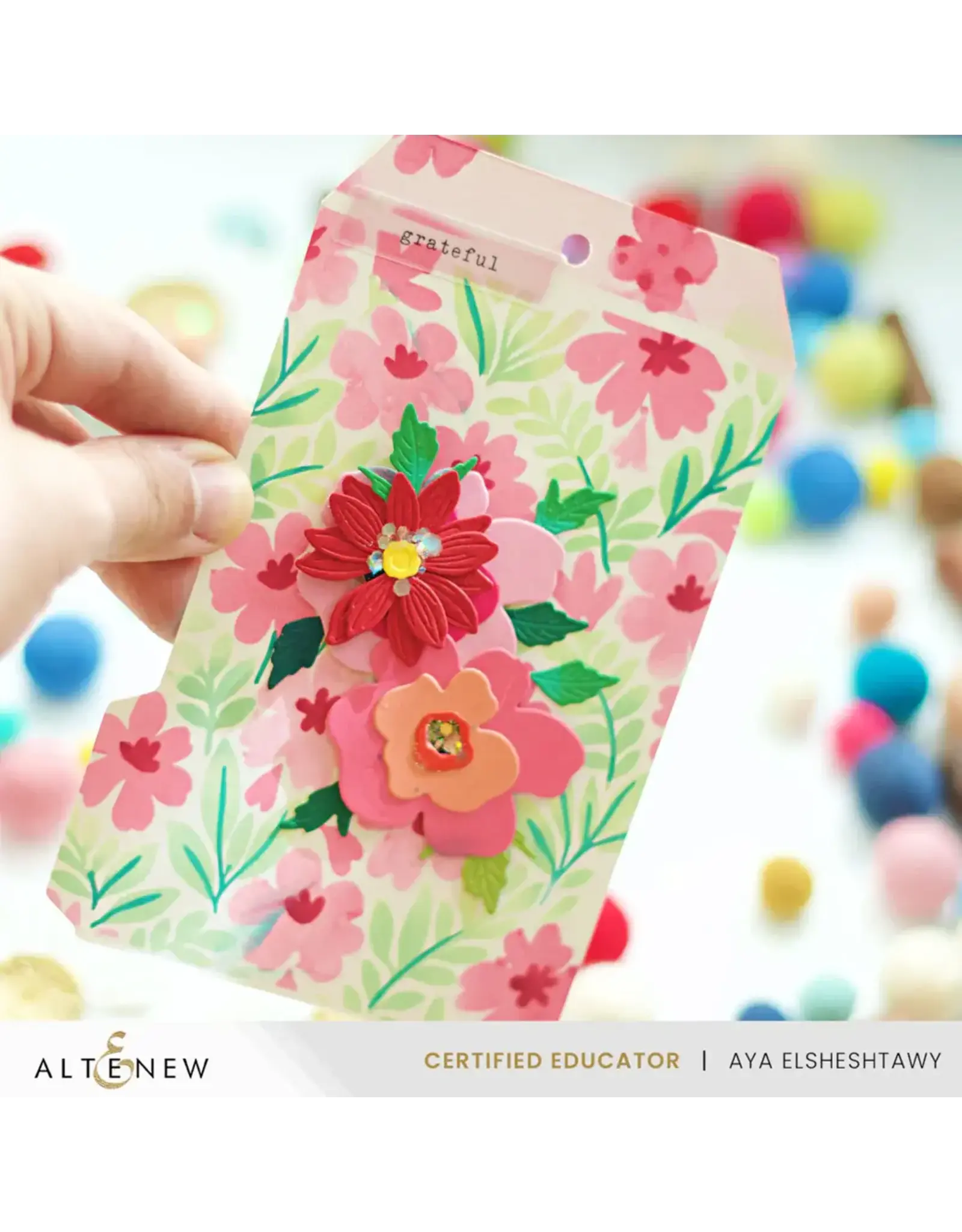 ALTENEW ALTENEW STENCIL ART: STYLED BACKGROUNDS LAYERING STENCIL SET 6/PK