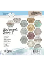 ELIZABETH CRAFT DESIGNS ELIZABETH CRAFT DESIGNS ART JOURNAL SPECIALS BY DEVID BACKGROUNDS VOLUME 4 12X12 PAPER PACK