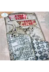 ELIZABETH CRAFT DESIGNS ELIZABETH CRAFT DESIGNS ART JOURNAL SPECIALS BY DEVID SCRIBBLES CLEAR STAMP SET