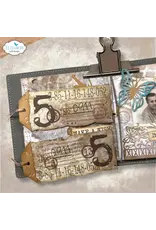 ELIZABETH CRAFT DESIGNS ELIZABETH CRAFT DESIGNS ART JOURNAL SPECIALS BY DEVID SCRIBBLES CLEAR STAMP SET