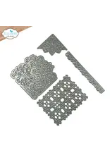 ELIZABETH CRAFT DESIGNS ELIZABETH CRAFT DESIGNS ART JOURNAL SPECIALS BY DEVID LACE ALL OVER DIE SET