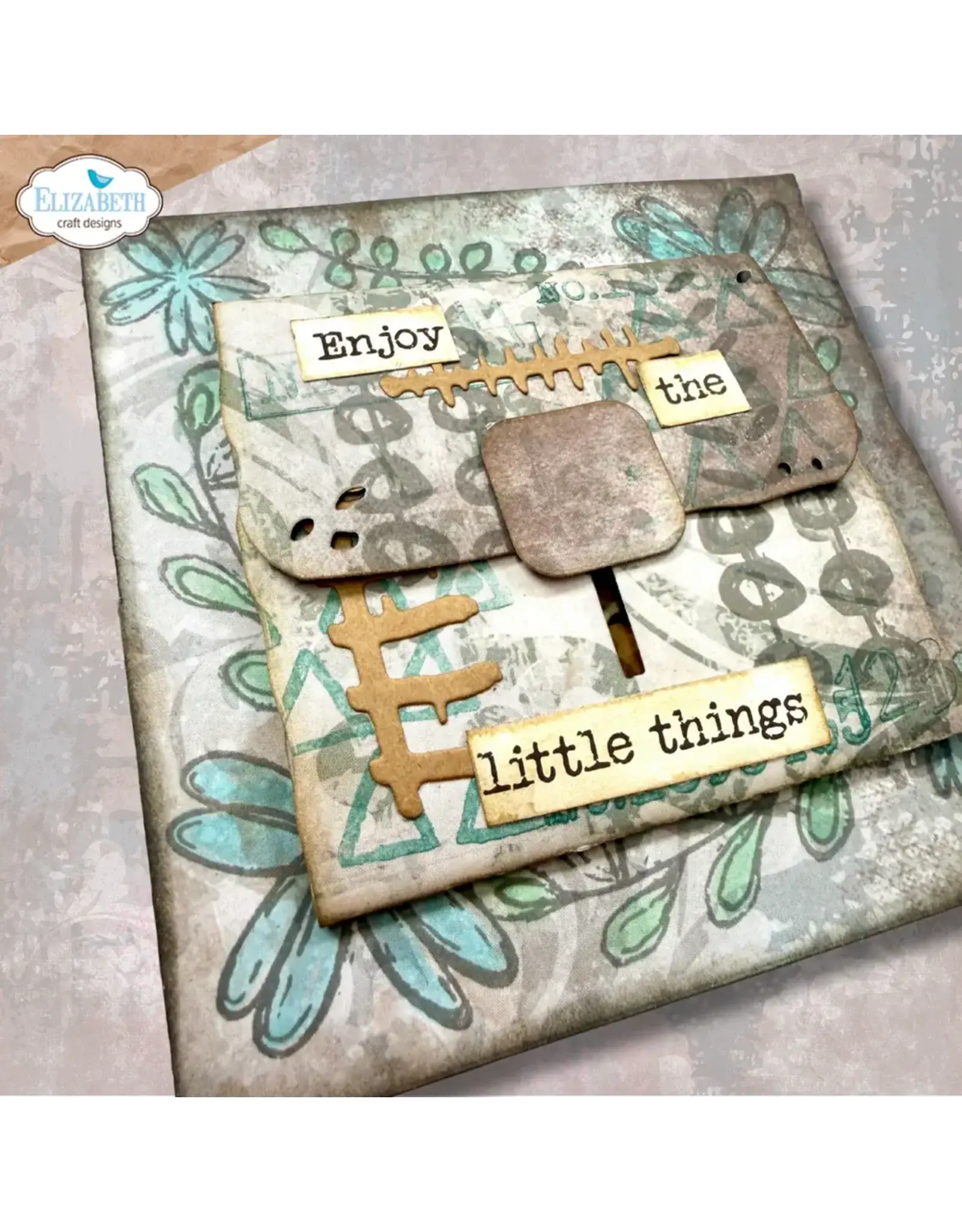 ELIZABETH CRAFT DESIGNS ELIZABETH CRAFT DESIGNS ART JOURNAL SPECIALS BY DEVID EPHEMERA POCKET DIE SET