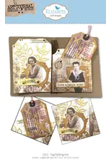ELIZABETH CRAFT DESIGNS ELIZABETH CRAFT DESIGNS ART JOURNAL SPECIALS BY DEVID TAG FOLDING TRIO DIE SET