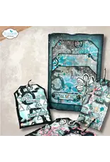 ELIZABETH CRAFT DESIGNS ELIZABETH CRAFT DESIGNS ART JOURNAL SPECIALS BY DEVID TAG FOLDING TRIO DIE SET