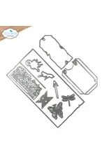 ELIZABETH CRAFT DESIGNS ELIZABETH CRAFT DESIGNS ART JOURNAL SPECIALS BY DEVID SPLIT TAG POCKET PAGE DIE SET