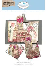 ELIZABETH CRAFT DESIGNS ELIZABETH CRAFT DESIGNS ART JOURNAL SPECIALS BY DEVID TRI-FOLD SLIDER POCKET DIE SET
