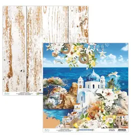 MINTAY MINTAY MEDITERRANEAN HEAVEN #03 12x12 CARDSTOCK