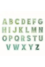 SIZZIX SIZZIX 49 AND MARKET THINLITS THIS OR THAT 2" ALPHABET DIE SET