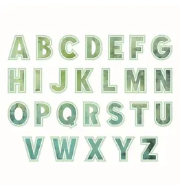 SIZZIX SIZZIX 49 AND MARKET THINLITS THIS OR THAT 2" ALPHABET DIE SET