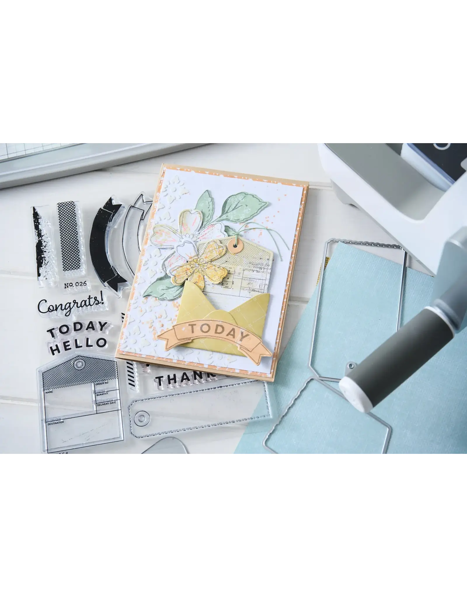 SIZZIX SIZZIX 49 AND MARKET ARTFUL LAYERS A4 STENCIL