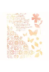 SIZZIX SIZZIX 49 AND MARKET PETAL PLAY A4 STENCIL