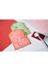 SIZZIX SIZZIX 49 AND MARKET PETAL PLAY A4 STENCIL