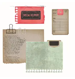 SIZZIX SIZZIX 49 AND MARKET CREATIVE COMBOS FRAMELITS DIE AND CLEAR STAMP SET