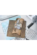 SIZZIX SIZZIX 49 AND MARKET CREATIVE COMBOS FRAMELITS DIE AND CLEAR STAMP SET