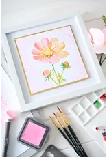 SIZZIX SIZZIX WILLOW WOLFE COSMO LAYERED STENCIL SET 4/PK