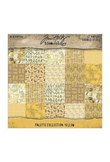 ADVANTUS TIM HOLTZ IDEA-OLOGY PALETTE COLLECTION YELLOW 8x8 DOUBLE SIDED CARDSTOCK