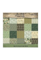 ADVANTUS TIM HOLTZ IDEA-OLOGY PALETTE COLLECTION GREEN 8x8 DOUBLE SIDED CARDSTOCK