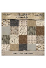 ADVANTUS TIM HOLTZ IDEA-OLOGY PALETTE COLLECTION NEUTRAL 12x12 DOUBLE SIDED CARDSTOCK