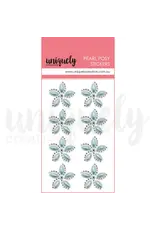UNIQUELY CREATIVE UNIQUELY CREATIVE BLUE PEARL POSY STICKERS