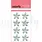 UNIQUELY CREATIVE UNIQUELY CREATIVE BLUE PEARL POSY STICKERS