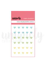 UNIQUELY CREATIVE UNIQUELY CREATIVE LUMINOUS DEW DROP HEART STICKERS
