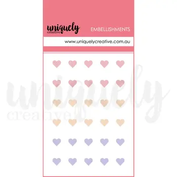 UNIQUELY CREATIVE UNIQUELY CREATIVE ROMANTIC DEW DROP HEART STICKERS