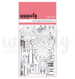 UNIQUELY CREATIVE UNIQUELY CREATIVE ULTRAVIOLET DELIGHT HOLOGRAPHIC EPHEMERA