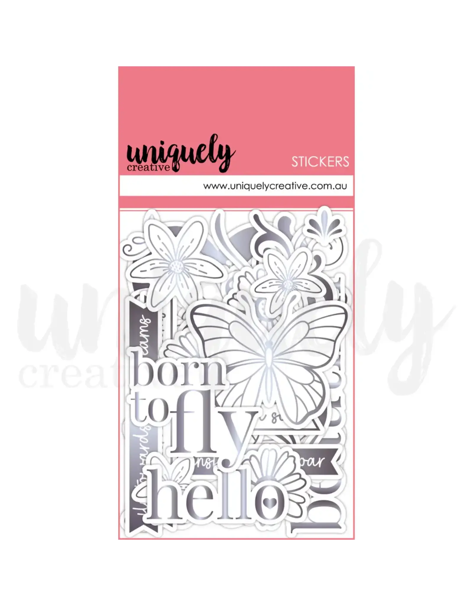 UNIQUELY CREATIVE UNIQUELY CREATIVE ULTRAVIOLET DELIGHT HOLOGRAPHIC EPHEMERA