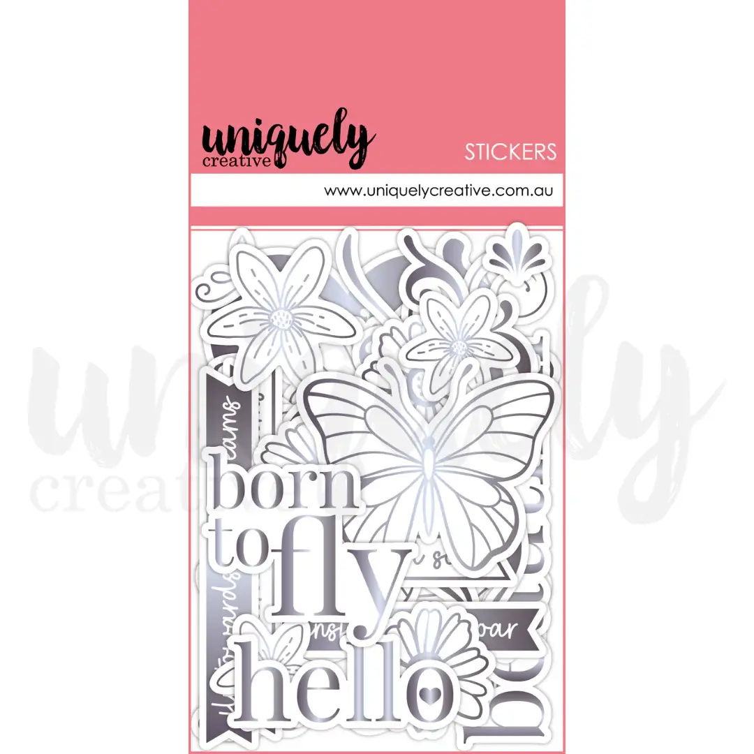 UNIQUELY CREATIVE UNIQUELY CREATIVE ULTRAVIOLET DELIGHT HOLOGRAPHIC EPHEMERA