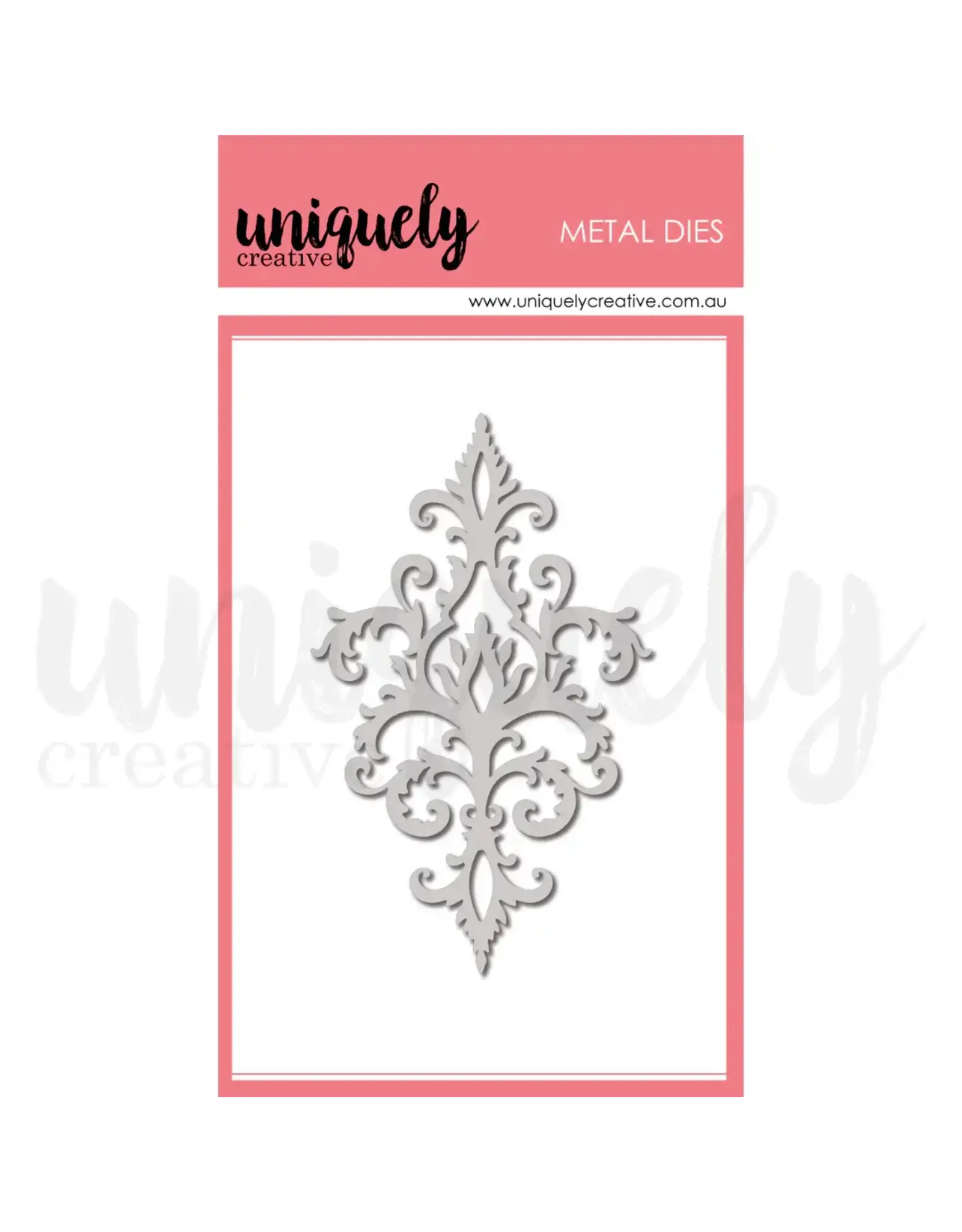 UNIQUELY CREATIVE UNIQUELY CREATIVE ROMANTIC DAMASK DIE SET