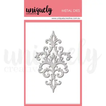 UNIQUELY CREATIVE UNIQUELY CREATIVE ROMANTIC DAMASK DIE SET