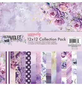 UNIQUELY CREATIVE UNIQUELY CREATIVE ULTRAVIOLET DELIGHT 12x12 COLLECTION PACK