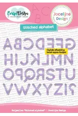 TONIC CARLIJN DESIGN STITCHED ALPHABET DIE SET