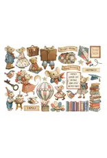 STAMPERIA STAMPERIA FAMILY EPHEMERA ADHESIVE PAPER CUT OUTS