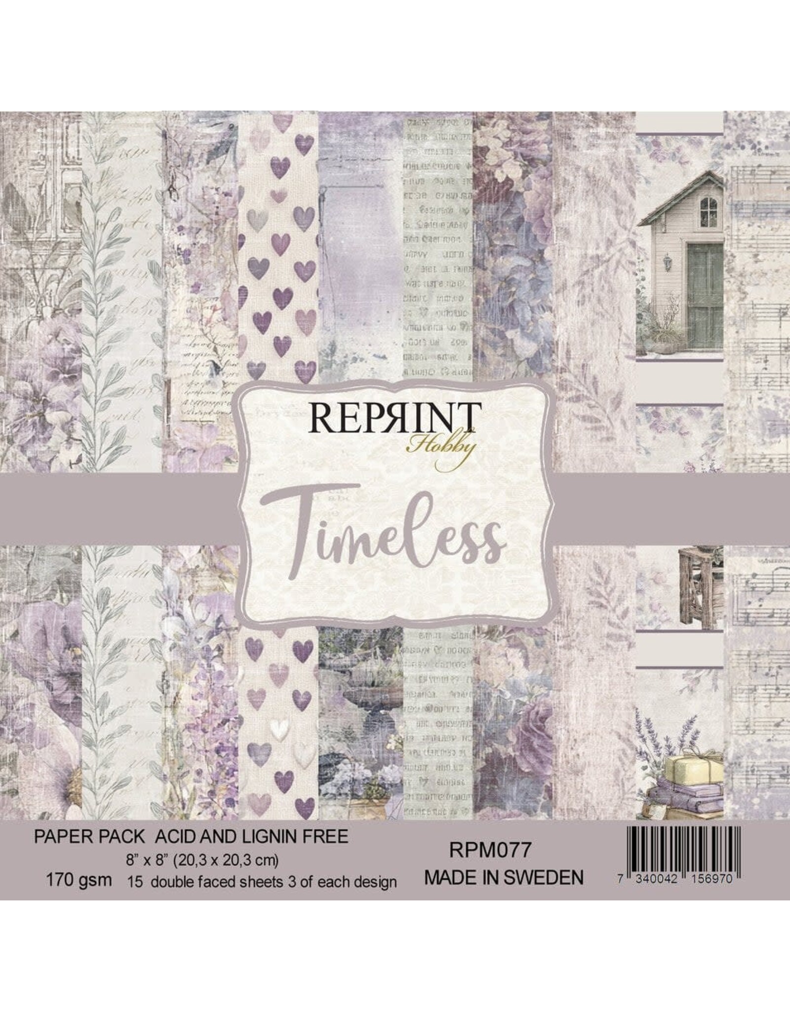 REPRINT REPRINT TIMELESS 8x8 PAPER PACK
