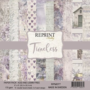 REPRINT REPRINT TIMELESS 8x8 PAPER PACK