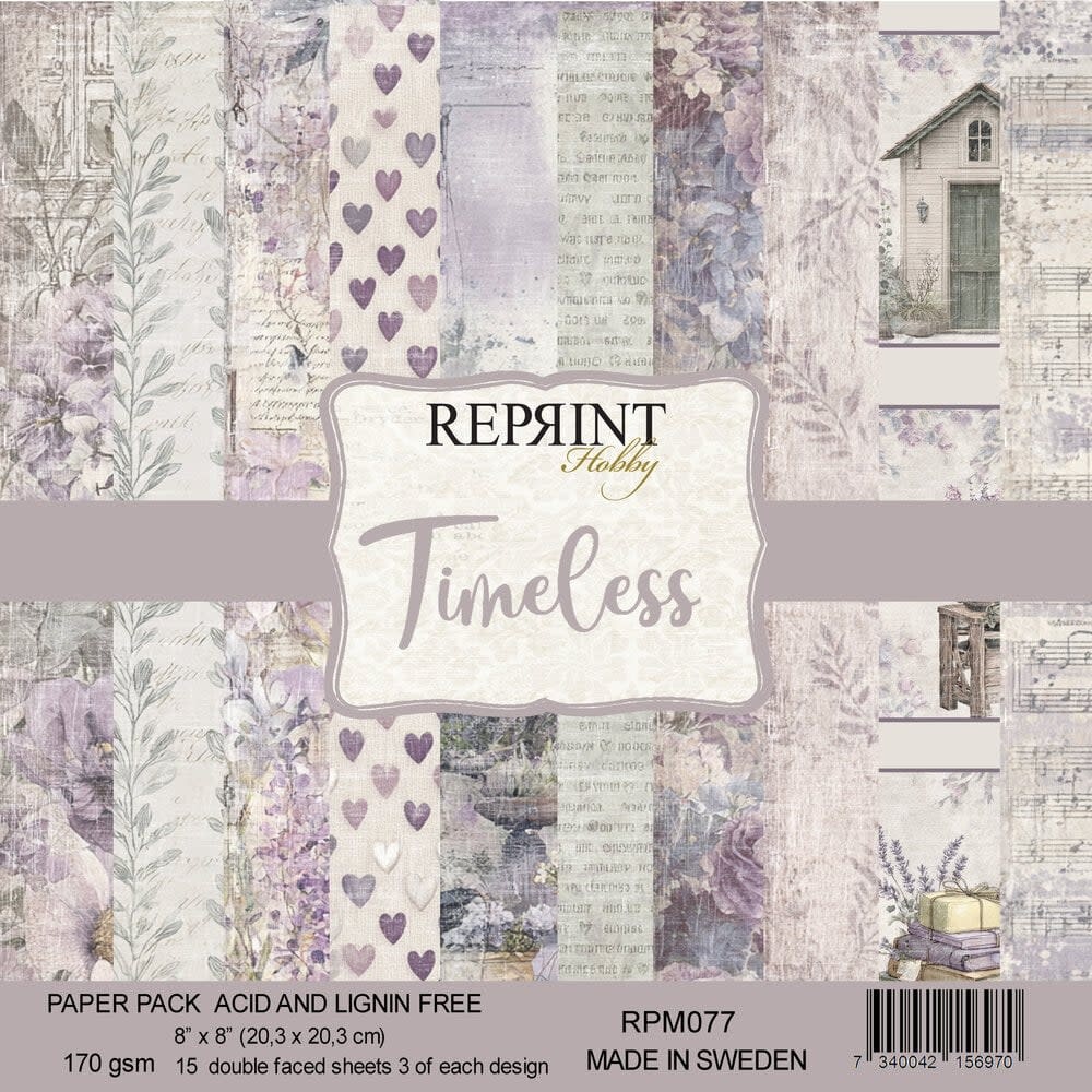 REPRINT REPRINT TIMELESS 8x8 PAPER PACK